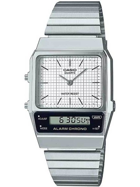 ZEGAREK UNISEX CASIO Vintage Dual Time AQ-800E-7A + BOX ZEGAREK UNISEX CASIO Vintage Dual Time AQ-800E-7A + BOX