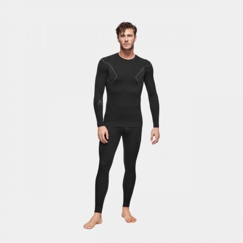 Bielizna termoaktywna Alpinus Active Base Layer Set czarno-szara M GT43257 Bielizna termoaktywna Alpinus Active Base Layer Set czarno-szara M GT43257