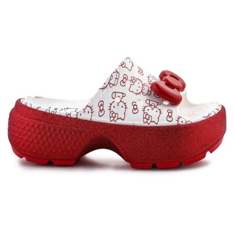Klapki Crocs Hello Kitty Stomp Slide White W 209815-100 Klapki Crocs Hello Kitty Stomp Slide White W 209815-100