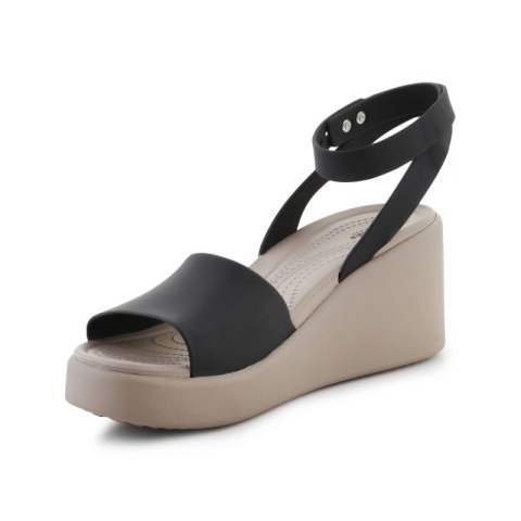 Sandały Crocs Brooklyn Ankle Strap Wedge W 209406-07H