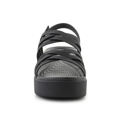 Sandały Crocs Brooklyn Strappy Lowwdg W 206751-001