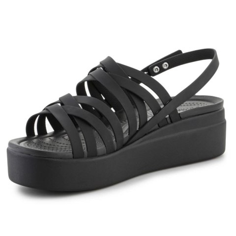 Sandały Crocs Brooklyn Strappy Lowwdg W 206751-001