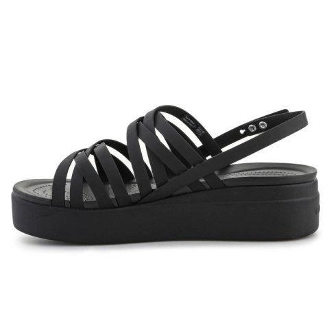Sandały Crocs Brooklyn Strappy Lowwdg W 206751-001