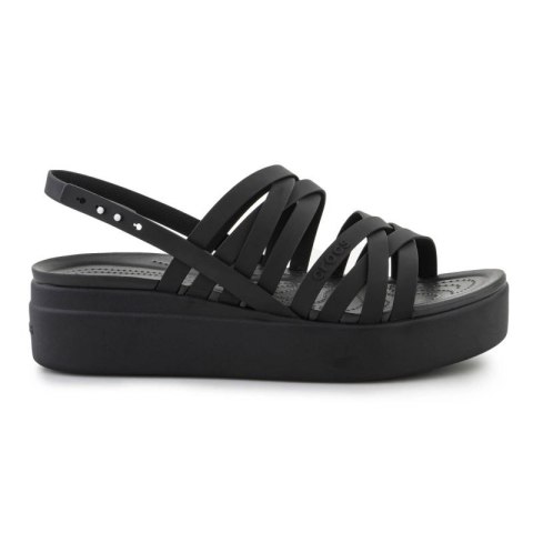 Sandały Crocs Brooklyn Strappy Lowwdg W 206751-001