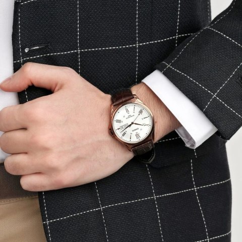 ZEGAREK MĘSKI CASIO MTP 40mm MTP-1384L-7A + BOX ZEGAREK MĘSKI CASIO MTP 40mm MTP-1384L-7A + BOX