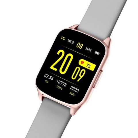 SMARTWATCH DAMSKI G. Rossi SW009-7 rosegold/gray (sg004e) SMARTWATCH DAMSKI G. Rossi SW009-7 rosegold/gray (sg004e)