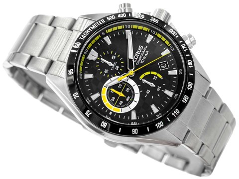 Zegarek Męski Lorus Chronograph 45 mm RM397HX9 + BOX Zegarek Męski Lorus Chronograph 45 mm RM397HX9 + BOX