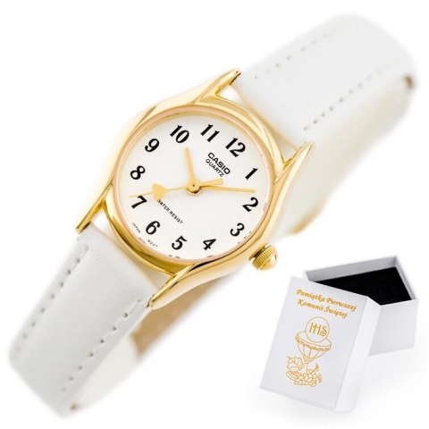 ZEGAREK DAMSKI CASIO LTP-1094Q 7B5 (zd522f) - komunijny + BOX