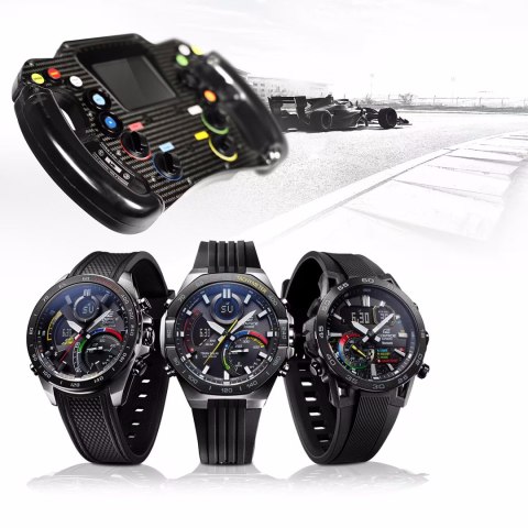 Zegarek Męski Casio EDIFICE 48mm ECB-40MP-1A Bluetooth + BOX Zegarek Męski Casio EDIFICE 48mm ECB-40MP-1A Bluetooth + BOX