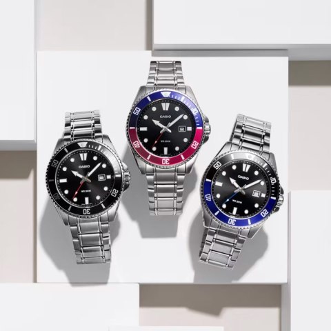 Zegarek Męski Casio MDV-107D-1A1 + BOX Zegarek Męski Casio MDV-107D-1A1 + BOX