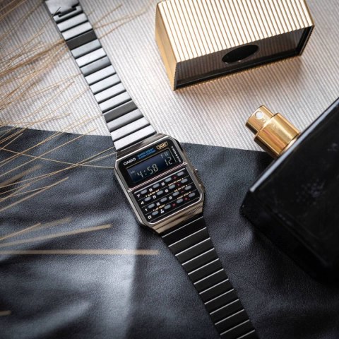 Zegarek Unisex Casio CA-500WEGG-1B kalkulator + BOX Zegarek Unisex Casio CA-500WEGG-1B kalkulator + BOX