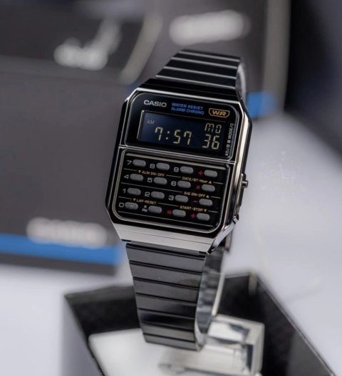 Zegarek Unisex Casio CA-500WEGG-1B kalkulator + BOX Zegarek Unisex Casio CA-500WEGG-1B kalkulator + BOX