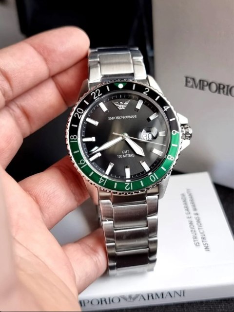 ZEGAREK MĘSKI EMPORIO ARMANI AR11589 - Diver GMT (zi112a) ZEGAREK MĘSKI EMPORIO ARMANI AR11589 - Diver GMT (zi112a)