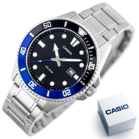 Zegarek Męski Casio MDV-107D-1A2 + BOX Zegarek Męski Casio MDV-107D-1A2 + BOX