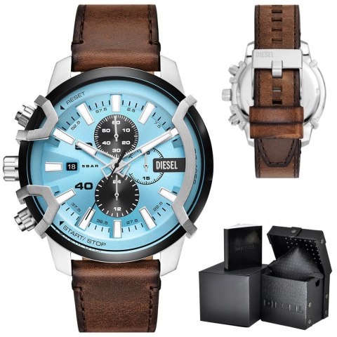 ZEGAREK MĘSKI DIESEL Griffed Chronograph DZ4656 + BOX