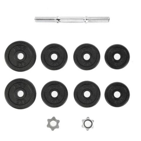 Sztangielka z gwintem SG04 15 (15kg, 8 talerzy) KGHMS 17-59-120