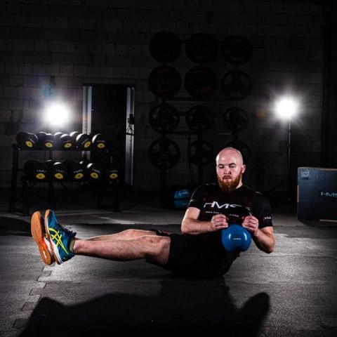 Kettlebell żeliwny Blue HMS KNV04
