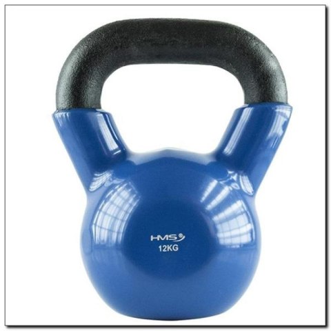 Kettlebell żeliwny Blue HMS KNV12 12kg Kettlebell żeliwny Blue HMS KNV12 12kg