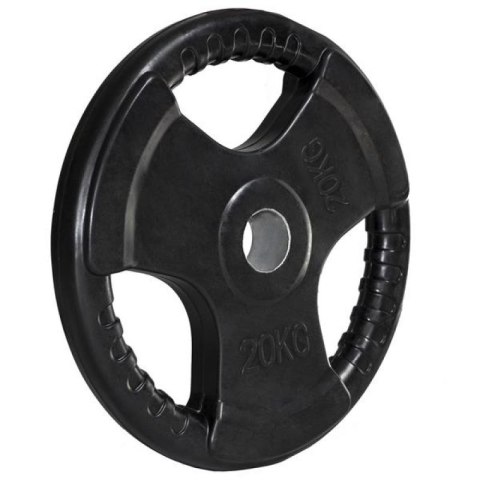 Talerz olimpijski ogumowany 20 kg HMS TOK20