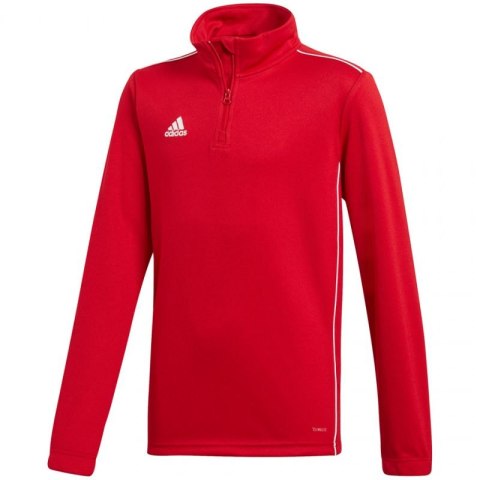 Bluza adidas CORE 18 TRAINING TOP czerwona JR CV4141