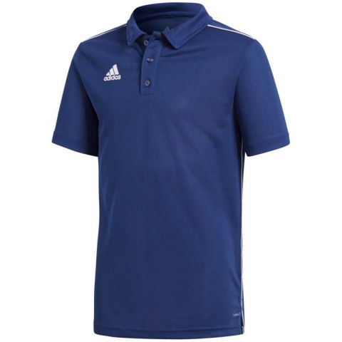 Koszulka adidas CORE 18 POLO JR CV3680 Koszulka adidas CORE 18 POLO JR CV3680