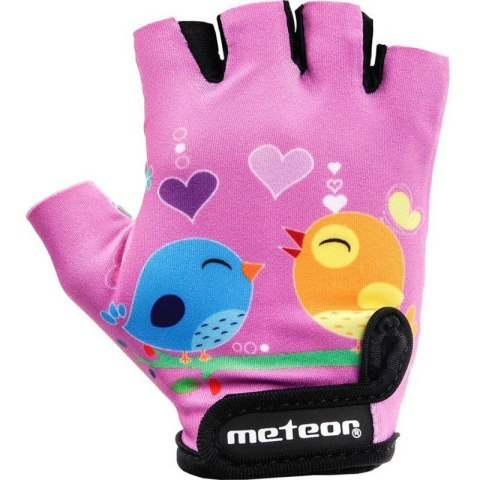 Rękawiczki rowerowe Meteor Owl Jr 24175-24177