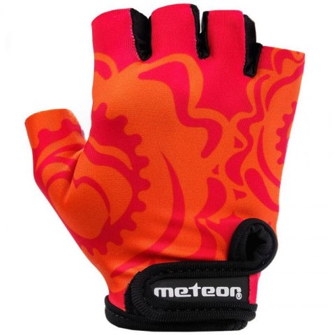 Rękawiczki rowerowe Meteor Big Flower JR 24181-24183