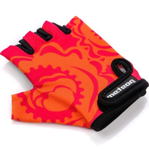 Rękawiczki rowerowe Meteor Big Flower JR 24181-24183