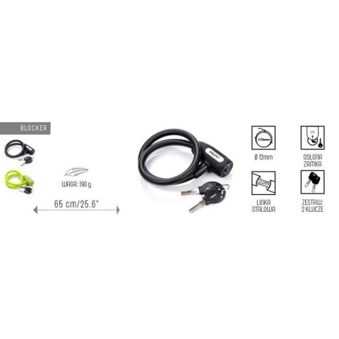 Zapięcie Rowerowe Meteor Blocker 31524