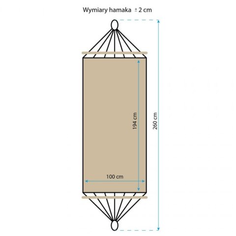 Hamak Standard Royokamp 200x100 cm 1019055