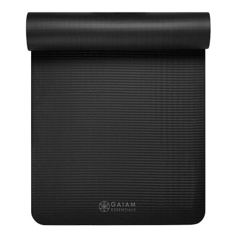 Mata Fitness Gaiam 10 mm z paskiem Mata Fitness Gaiam 10 mm z paskiem