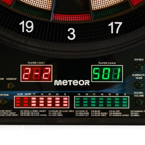 Tarcza do darta Meteor elektroniczna 4-led 24689