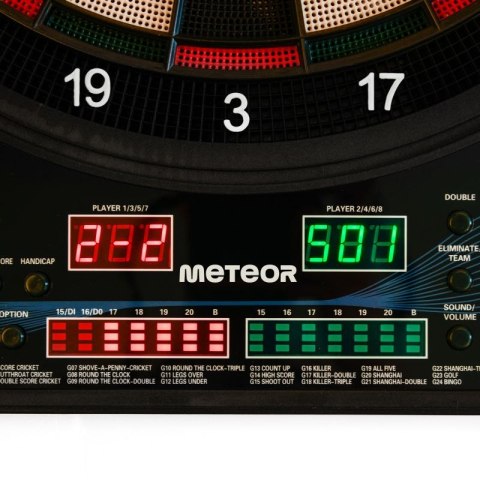 Tarcza do darta Meteor elektroniczna 4-led 24689