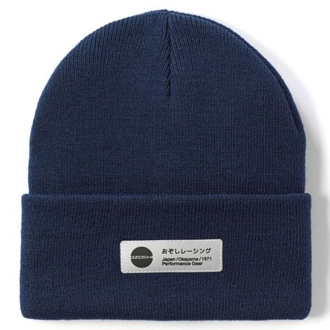 Czapka Ozoshi Haichi Cuffed Beanie granatowa OWH20RCFB005 Czapka Ozoshi Haichi Cuffed Beanie granatowa OWH20RCFB005