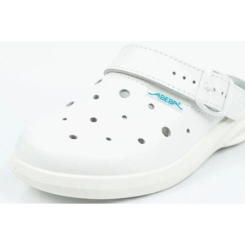 Chodaki buty medyczne Abeba skóra 7630