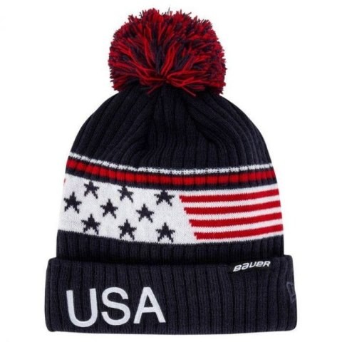 Czapka zimowa Bauer NE Pom Knit Jr 1059442