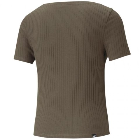 Koszulka Puma Her Ribbed Slim Tee Grape Leaf W 531917 44 Koszulka Puma Her Ribbed Slim Tee Grape Leaf W 531917 44