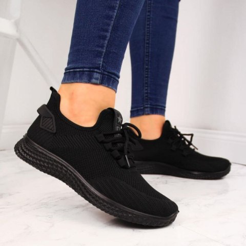 Buty sportowe NEWS W EVE268 czarne Buty sportowe NEWS W EVE268 czarne