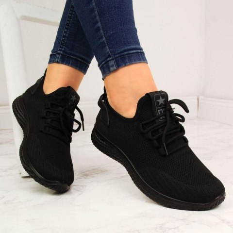 Buty sportowe NEWS W EVE268 czarne Buty sportowe NEWS W EVE268 czarne