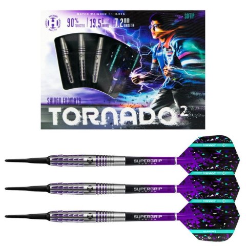 Rzutki Harrows The Tornado 2 90% Softip HS-TNK-000013351