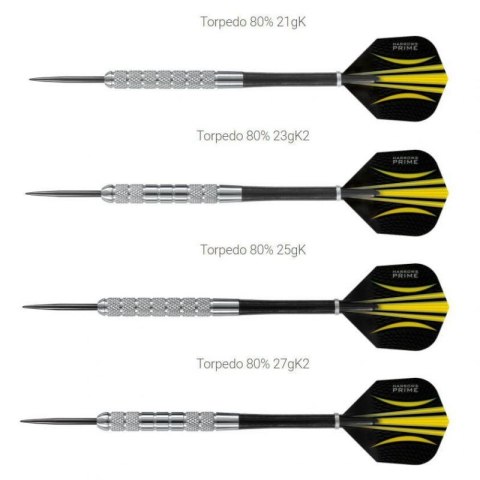 Rzutki Harrows Torpedo 80% Steeltip HS-TNK-000013163 Rzutki Harrows Torpedo 80% Steeltip HS-TNK-000013163