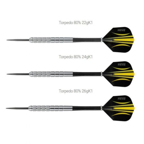 Rzutki Harrows Torpedo 80% Steeltip HS-TNK-000013163 Rzutki Harrows Torpedo 80% Steeltip HS-TNK-000013163