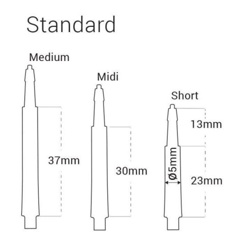 Shafty Harrows Clic Standard HS-TNK-000013665 Shafty Harrows Clic Standard HS-TNK-000013665