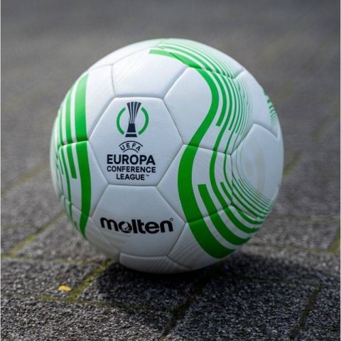 Piłka do piłki nożnej Molten UEFA Europa Conference League 2021/22 F5C5000