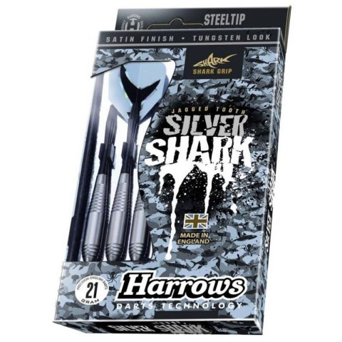 Rzutki Harrows Silver Shark Steeltip HS-TNK-000013224 Rzutki Harrows Silver Shark Steeltip HS-TNK-000013224