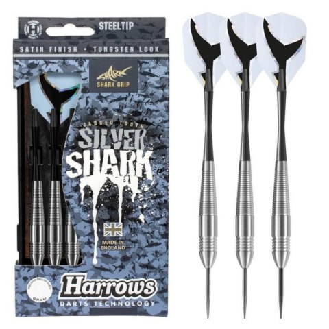 Rzutki Harrows Silver Shark Steeltip HS-TNK-000013224 Rzutki Harrows Silver Shark Steeltip HS-TNK-000013224