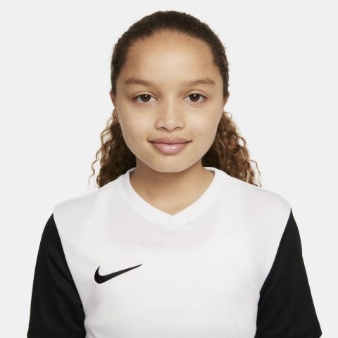 Koszulka Nike Dri-Fit Tiempo Premier 2 Jr DH8389-100 Koszulka Nike Dri-Fit Tiempo Premier 2 Jr DH8389-100