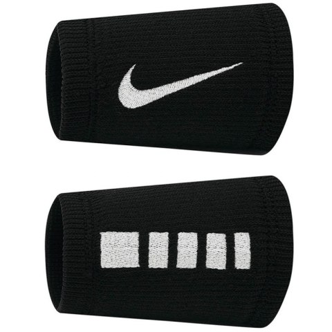 Frotki na nadgarstek Nike Elite Doublewide Wristbans 2 szt N1006700010OS Frotki na nadgarstek Nike Elite Doublewide Wristbans 2 szt N1006700010OS