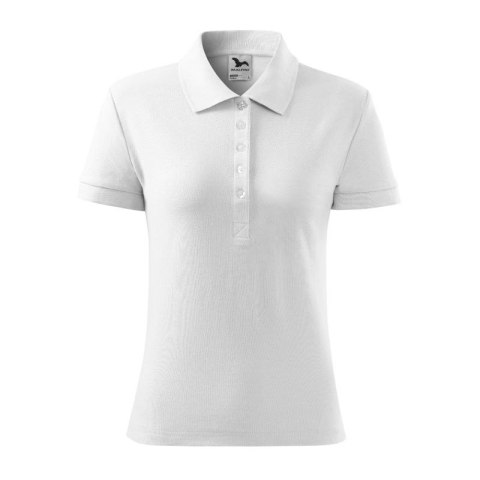 Koszulka polo Malfini Cotton W MLI-21300 biały Koszulka polo Malfini Cotton W MLI-21300 biały