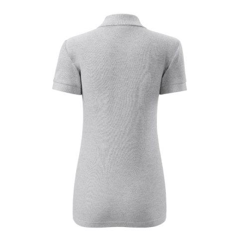 Koszulka polo Malfini Cotton W MLI-21303 jasnoszary melanż Koszulka polo Malfini Cotton W MLI-21303 jasnoszary melanż